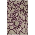 thumbnail image 3 of Porcello Light Grey/Green Medium Rectangle Rug-Color:Light Grey/Purple,Shape:Small Rectangle,Size:3' x 5', 3 of 8