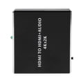 thumbnail image 1 of Extractor de Audio HDMI 4K * 2K, Divisor HDMI a HDMI + SPDIF + Salida de Audio de 3.5 mm con 3 Modos de Audio, convertidor Divisor de Audio Compatible con Video/TV. Unbranded XD06491, 1 of 7