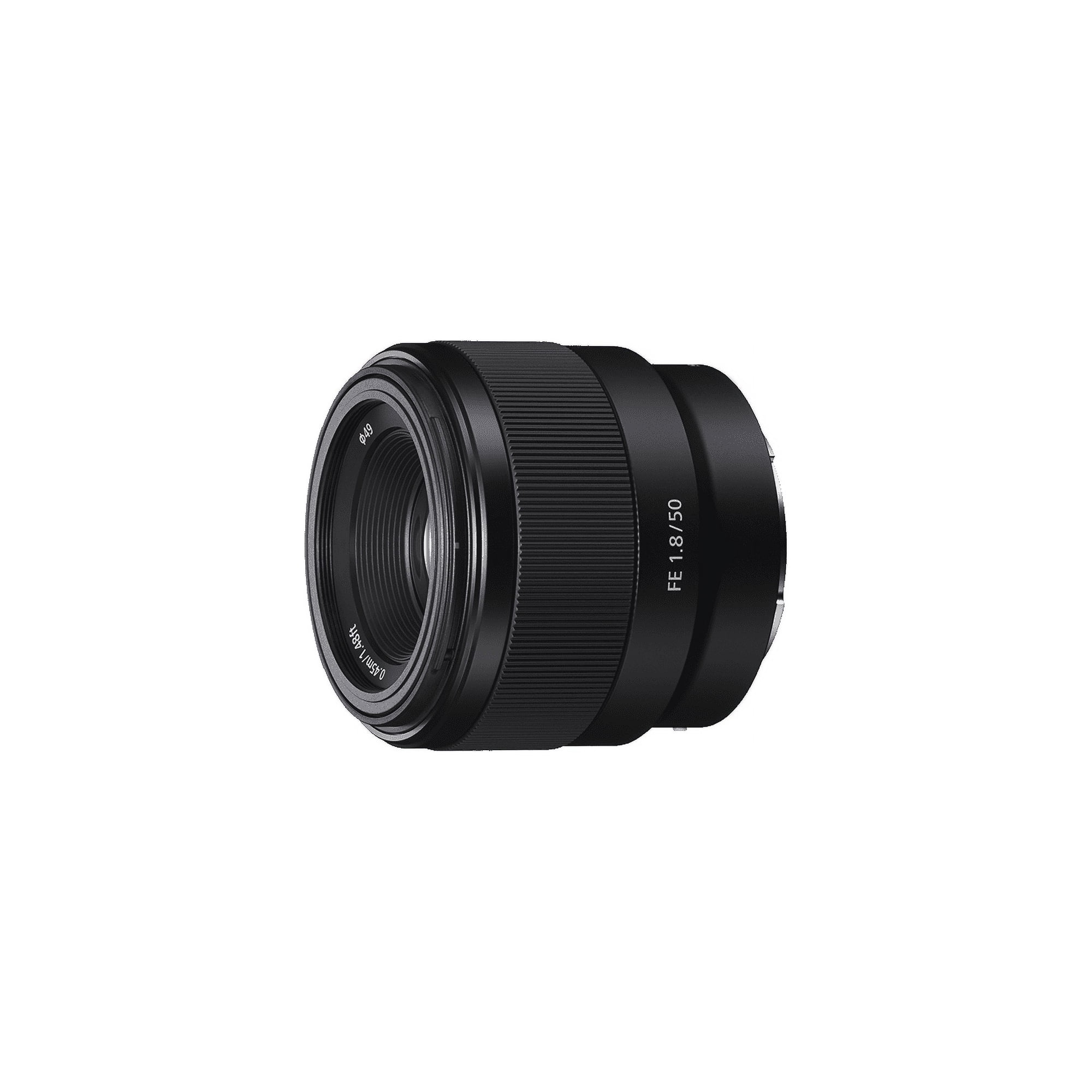 SEL50F18F Full-frame E-mount Fast Prime Lens