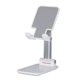 thumbnail image 2 of Soporte telescópico plegable para teléfono móvil, soporte antideslizante para teléfono celular ajustable en ángulo de altura, color blanco Vogacara EL4763-02B, 2 of 2