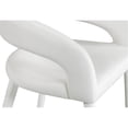 thumbnail image 4 of Meridian Furniture Destiny Cream Velvet Stool, 4 of 5