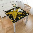 thumbnail image 2 of nygtbtfer Rectangle Tablecloth Table Cloth Cover Golden Sparkly Confetti Fabric Tablecloths for Birthday Wedding Graduation Anniversary Indoor Outdoor Decor, 2 of 7