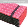 thumbnail image 2 of Greeniant Almohadilla para acampar, cama de viaje, estera de playa, mano de obra fina, accesorios para exteriores, diseño grueso, colchón de campamento, carpas Rojo 186*57 Greeniant  OD031976-01, 2 of 6