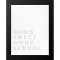 thumbnail image 2 of Straatsma, Leah 12x14 Black Modern Framed Museum Art Print Titled - Home Sweet Home School, 2 of 5