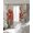 Red, Green, Cream, variant on Red Vintage Octopus Coastal Blackout Curtains for Bedroom/Living Room, Thermal Insulated Kitchen Curtains, Nautical Summer Coral Retro Grommet Darkening Window Treatment Drapes 27.5"x39"x2