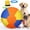 B, variant on Calming Jumbo Ball for Dogs, Giant Interactive Dog Ball with Straps, Durable Inflatable Exercise Toy for Boredom Relief, Training, Outdoor Play and Energy Release