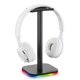 thumbnail image 2 of RGB Gaming Headphone Stand Headset Desk Display Holder LED Base/USB Pickup Light Headset Support Bracket zhangmengya LED, 2 of 2