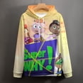thumbnail image 4 of Super Why Sweatshirts Casual Pullover Hoodie Jacket Unisex Hooded Activewear 3D Printed Long Sleeve Sweater with Pocket 4XL, 4 of 8