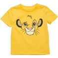 thumbnail image 2 of Disney Lion King Simba Timon Pumbaa Little Boys 3 Pack T-Shirts Infant to Big Kid, 2 of 5