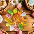 thumbnail image 1 of Decoraciones de Pascua, adornos de Pascua, regalos de Pascua, 12 piezas de huevos moteados de Pascua, decoraciones de huevos de Pascua, huevos de Pascua para rellenos de cestas de fiesta, decoración d, 1 of 7