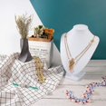 thumbnail image 5 of 3d Velvet Leather Necklace Display Pendant Chain Bust Bracket Jewelry Model Stand, 5 of 5