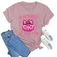 thumbnail image 5 of HUITKMM Chemises pour Femmes T-Shirts pour Femmes Tee Graphique Vêtements Été Manches Courtes Haut 267, 5 of 5