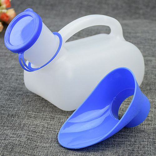 Portable Urinal Bottle Male Female Car Travel Camping Toilet Loo  1000ML