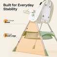 thumbnail image 4 of HARPPA 4-in-1 Convertible High Chair for Babies and Toddlers, Feeding Chair for Infant,Green, 4 of 15