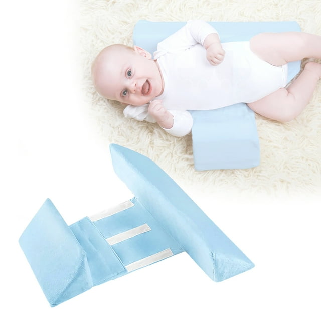 Kids Fixed Wedge Pillow - Front and Rear Support for Comfortable Sleep, Essential for Children, Ideal for Travel