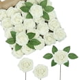 thumbnail image 2 of Great promotion! Foam Artificial Rose Heads Flowers Wedding Bride Bouquet Home Decors Popular!, 2 of 4