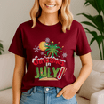 thumbnail image 4 of Santa Beach Summer Christmas In July Shirt, Christmas Tshirt, Summer Vacation Tshirts, Santa Beach Shirt, Santa Summer Tee, Christmas In Summer, Xmas In July Gift, Xmas Summer, Summer Vibes, 4 of 5