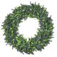 thumbnail image 1 of GOOHOCHY Corona de lavanda artificial puerta de guirnalda de lavanda decorativa corona colgante, 1 of 8