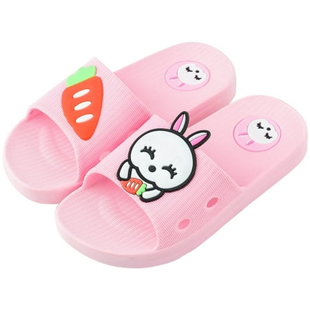 

Simplmasygenix Toddler Shoes Clearance Children Baby Kids Girls Boys Home Slippers Cartoon Rabbit Floor Shoes Sandals
