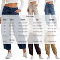 thumbnail image 3 of Hvogkswy Straight Leg Jeans for Women Fashion Drawstring Low Rise Jeans Comfy Stretchy Washed Denim Pants with Pockets, 3 of 7