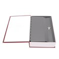 thumbnail image 1 of Diversion Book Safe With Key Lock, Stainless Steel Liner Decorative Hidden Secret Storage Box, Savings Bank For Jewelry, Money And Cash, 1 of 8