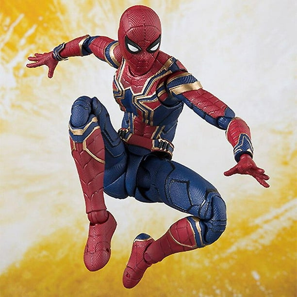 Avengers Figurine iron Spiderman articulée avec accessoires 17cm infinity  war