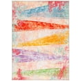 thumbnail image 2 of SAFAVIEH Paint Brush Lydia Abstract Area Rug, Pink/Blue, 7'9" x 10', 2 of 13