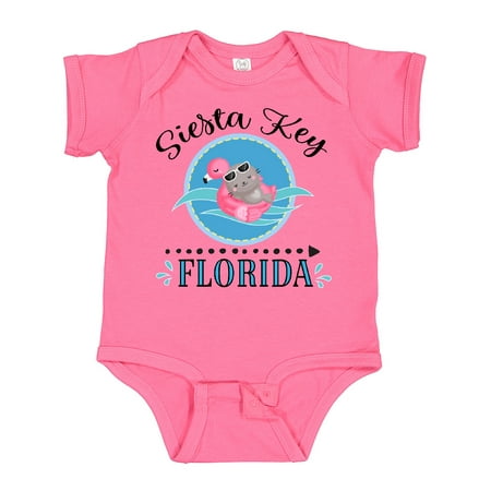 

Inktastic Siesta Key Florida Beach Trip Gift Baby Boy or Baby Girl Bodysuit