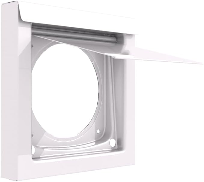 Dryer Wall Vent (No Collar) (White)