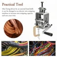 thumbnail image 5 of Electric Wire Stripper Manual Wire Stripping Tool Copper Cable Peeling Machine with Crank with Electric Drill for 2-24mm Wire ,Easy to Operate, 5 of 6