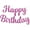 Pink, variant on KatchOn Glitter Hot Pink Happy Birthday Banner - 10 Feet | Cursive Letters, Birthday Decorations | Backdrop for Pink Party Decorations