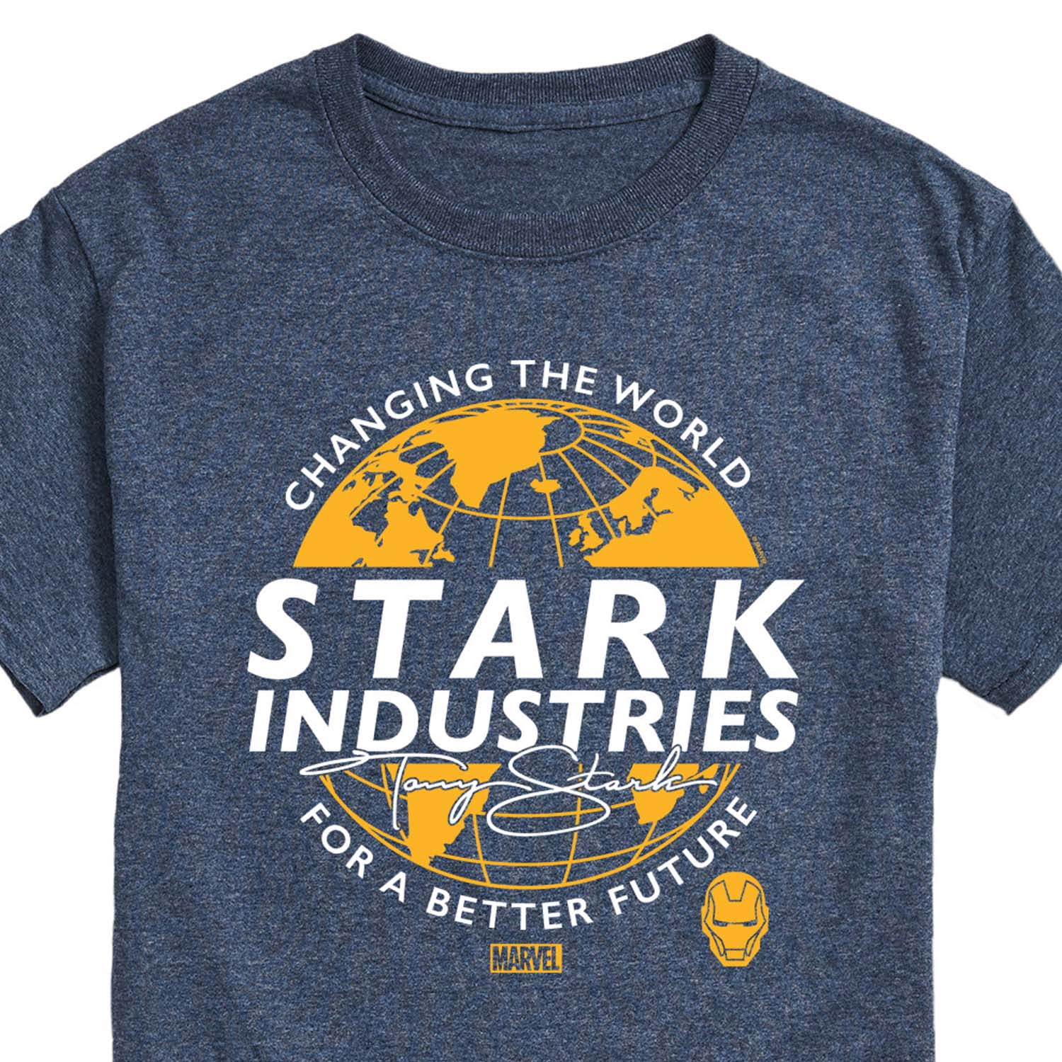 Marvel Iron Man - Stark Industries - Men's Short Sleeve Graphic T-Shirt