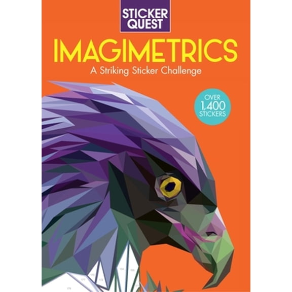 Pre-Owned Imagimetrics: A Striking Color-By-Sticker Challenge (Paperback) 1438089686 9781438089683
