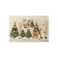thumbnail image 6 of Christmas Doormat, Festive 3D Embroidery Entry Mat with Non-Slip Backing for Decor(B), 6 of 6