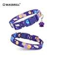 thumbnail image 2 of MASBRILL Dog Collar for Medium Dogs, Durable Comfortable Nylon Dog Collars, Adjustable Dog Collars with Buckle, 2 of 8