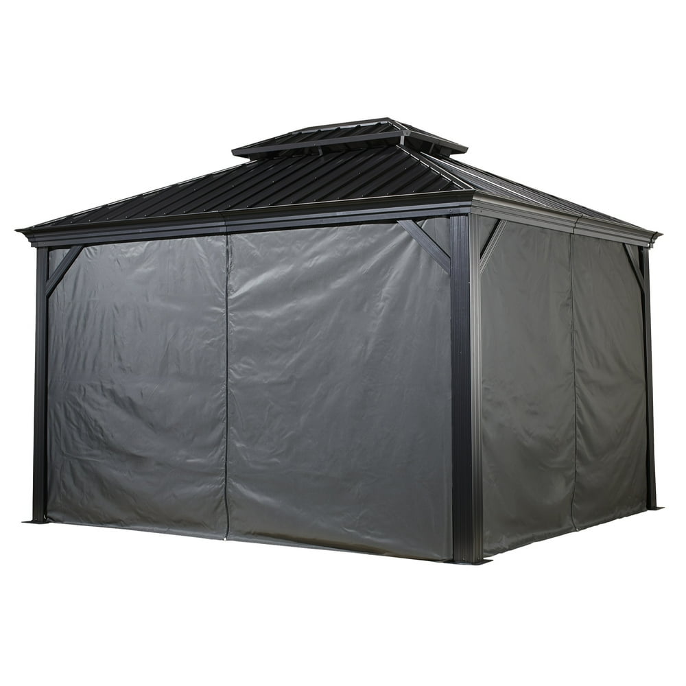 Sojag 10' x 14' Messina & Mykonos Gazebo Curtains