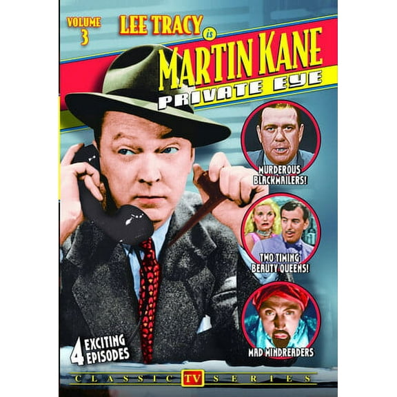 Martin Kane Private Eye 3 (DVD), Alpha Video, Drama