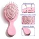 thumbnail image 3 of Toddler Grooming Hairbrush Travel Grooming Hairbrush Best Gift for Women Valentine's Day Small Wet Hairbrush-Pink, 3 of 4