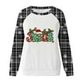 thumbnail image 4 of Fall Saving Talove Long Sleeve Shirts for Women Funny Graphic Sweatshirt Women Fall Clothes Black Top Womens Tops Plus Size Dressy Casual Christmas Shirts, 4 of 4