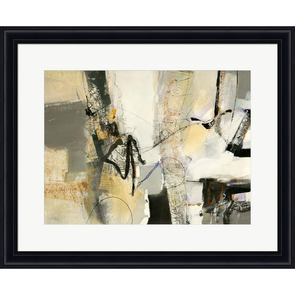 Great Art Now In Costruzione by Maurizio Piovan, Framed Wall Art, 25.25W x 20.75H