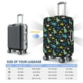 thumbnail image 5 of Bingfone Dinosaur Luggage Cover Washable Suitcase Cover Protector Anti-scratch Suitcase cover Fits 18-32 Inch Luggage, 5 of 8
