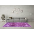 thumbnail image 3 of Ahgly Company Indoor Rectangle Persian Purple Traditional Area Rugs, 8' x 10', 3 of 4