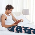 thumbnail image 5 of Sikiie Pig 1 Mens Pajama Pants Sleep & Lounge Pants, PJ Bottoms With elastic waistb and Pockets Medium, 5 of 6