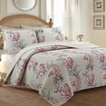 thumbnail image 2 of MesaSe Comforter Set King Size  3 Piece Soft Quilt Bedding Set for a Great Night Sleep  Reversible Coverlet Bedspread Machine Washable, 2 of 3
