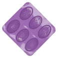 thumbnail image 3 of Molde de silicona, molde con patrón original de 6 cuadrículas, molde para jabón, molde para pasteles, eficiencia óptima, 3 of 12