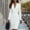 White, variant on Womens Spring Long Sleeve Dress Casual V Neck Pleated A Line Flowy Midi Dresses Work Business Office Bodycon Dress