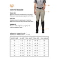 thumbnail image 7 of KERRITS Women's Griptek II Full Seat Breech, Color: Sand, Size: 2X, 7 of 7