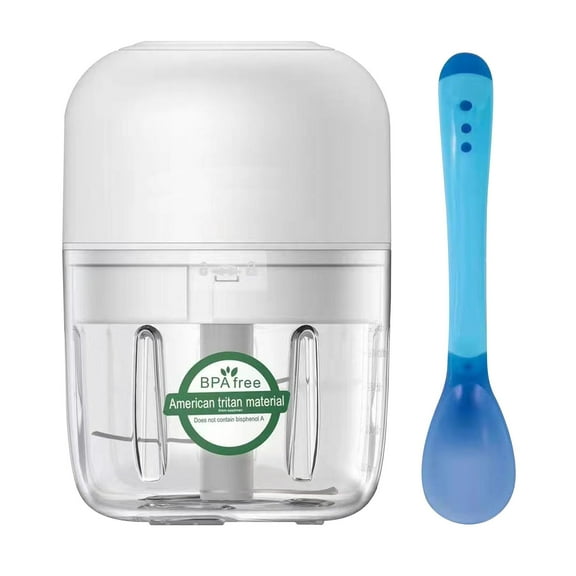 Experience The Convenience Of Our Rechargeable Mini Food Processor For Garlic And Baby Food Processing
