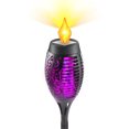 thumbnail image 2 of Parpadeante Antorcha 12LED Llama Solar S Lámparas Césped Impermeables para Exteriores, 2 of 9