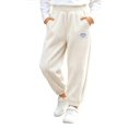 thumbnail image 2 of Edvintorg Winter Sweatpants for Girls Fashion Elastic Waist Casual Corduroy Joggers Pants with Pockets Girls Clothes 1-13 Years, 2 of 7